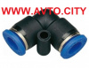Фитинг пластиковый угловой d=12мм  PUL12