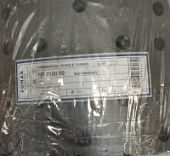 FOMAR 65212000A8 Накладка тормозная 410x180мм передняя сверлёная Татра (к-т 8шт)