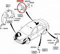 Подкрылок задний правый Kia Cerato  86822-2F500 (868222F501)